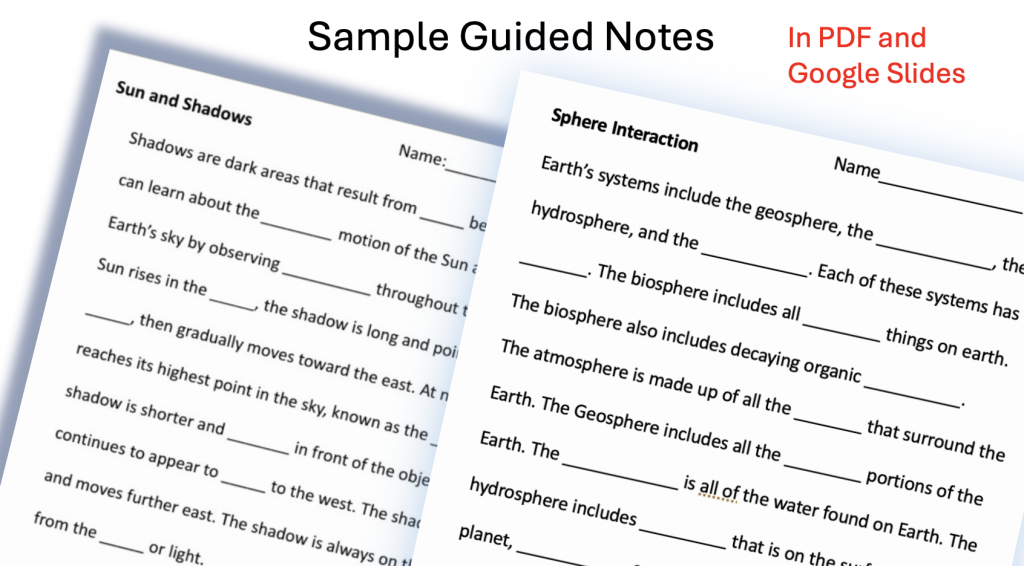  5th Grade Science Test Prep