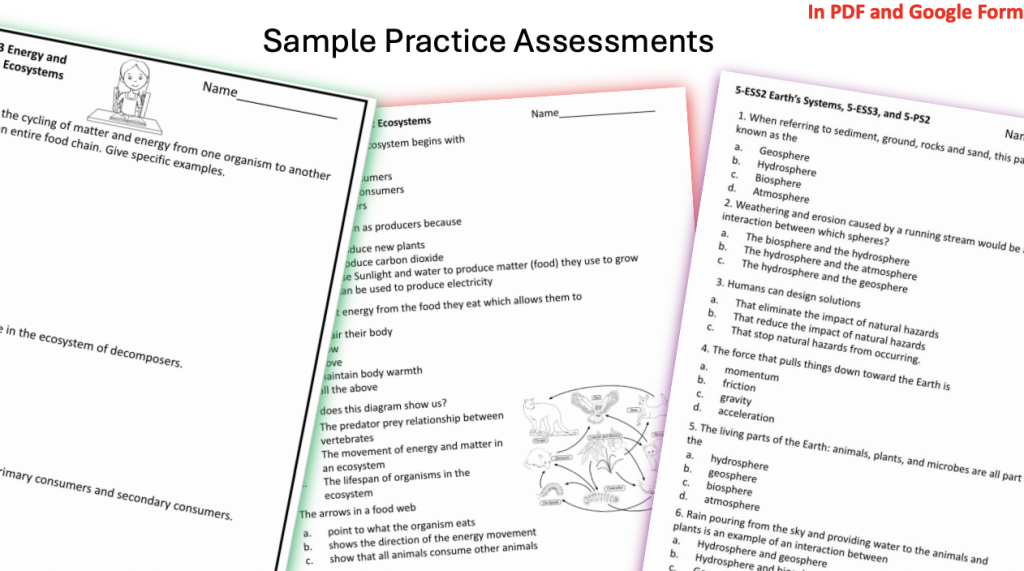  5th Grade Science Test Prep
