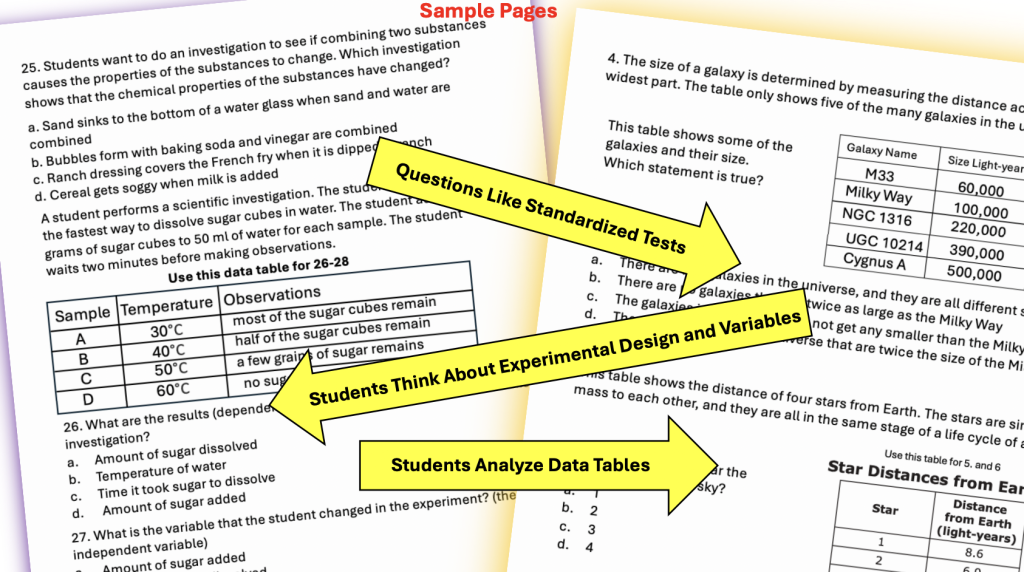 5th grade Science Test Prep and Science Practice Test Questions
