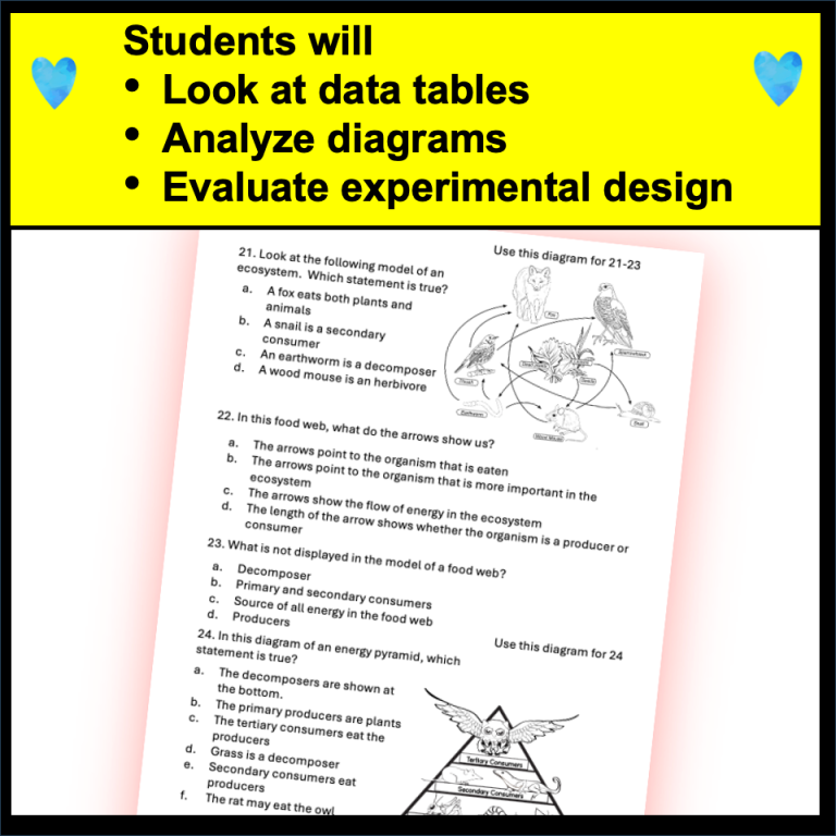 5th Grade Science Test Prep and Science Practice Test