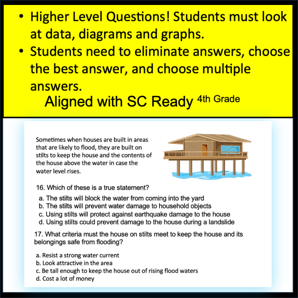 SC Ready Practice Test 4th