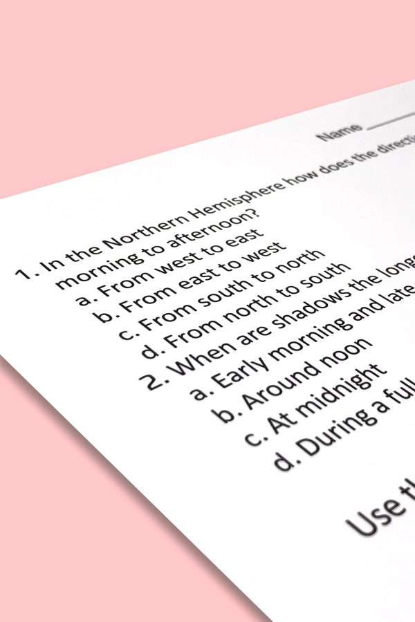 5th Grade Science Bell Ringers