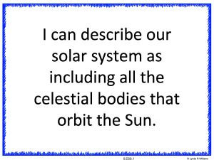 I can statements 5th grade science