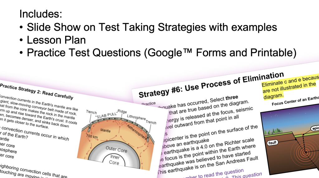 5th grade science test prep science reading