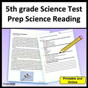 5th grade science test prep science reading