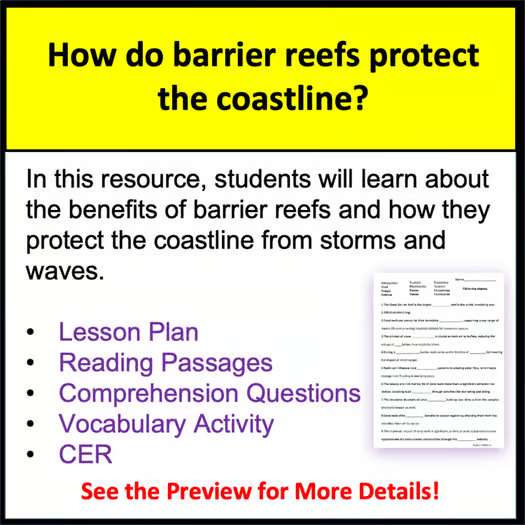 Barrier Reefs & Coastal Protection from Storms & Waves & Erosion Earths Spheres - Image 4