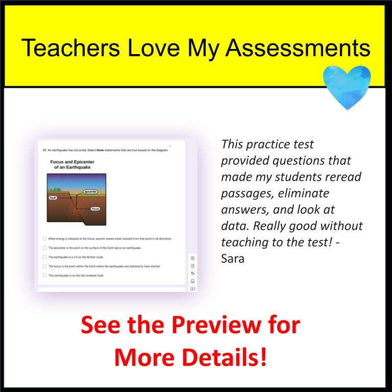 ISA 8th Grade Science Test Prep Illinois Science Practice Test - Image 4