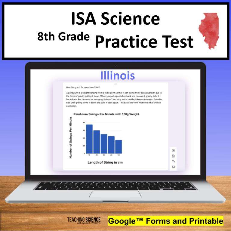 ISA 8th Grade Science Test Prep Illinois Science Practice Test